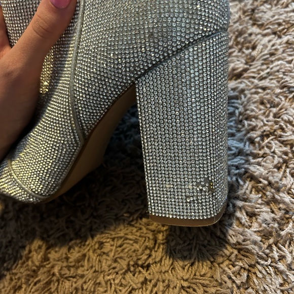 Steve Madden Sparkle Booties - Picture 2 of 4